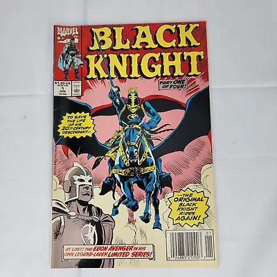 Buy Marvel Comics Black Knight #1  Part One Of Four!  Comic Book Very Good Condition • 27.83£