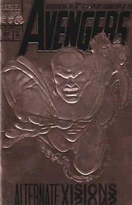 Buy Avengers # 360 Marvel Comics Vol. 1 Bronze Foil Embossed Cover • 5£