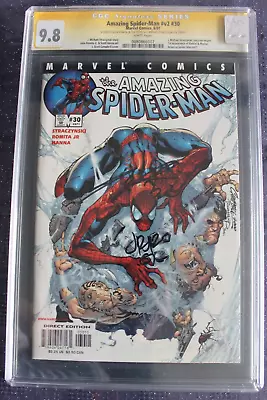 Buy Amazing Spider-man #30 - 1st Appearance Of Ezekiel Cgc Ss 9.8 - Dual Signed • 199.95£