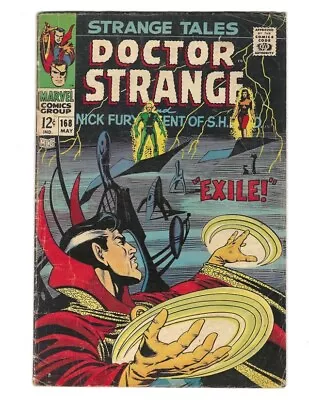 Buy Strange Tales #168 1968 VG+ Or Better  Doctor Strange!  Nick Fury!  Combine Ship • 11.98£