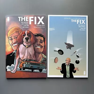 Buy The Fix Vol 1 And 2 Where Beagles Dare & Laws Paws And Flaws Spencer Lieber TPB • 15.08£