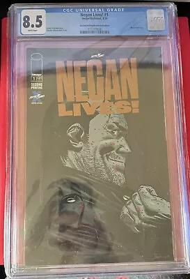Buy The Walking Dead: Negan Lives! #1 2nd Printing 1 Per Store Bronze Foil CGC • 40£