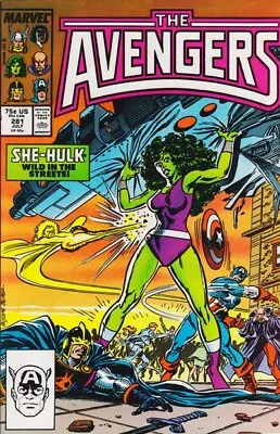 Buy Avengers, The #281 NM Marvel 1987 She-Hulk | Avengers Battle Greek Gods • 8.79£
