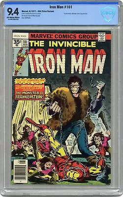 Buy Iron Man 35 Cent Variant #101 CBCS 9.4 1977 19-34D70A0-053 • 396.30£