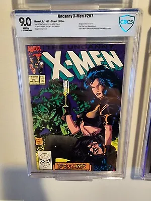 Buy Uncanny X-Men #267 CBCS 9.0 1990 3rd Appearance Of Gambit Not CGC • 47.30£