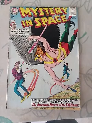 Buy Mystery In Space #87 Hawkman And Adam Strange) Silver Age 🔑 • 40£