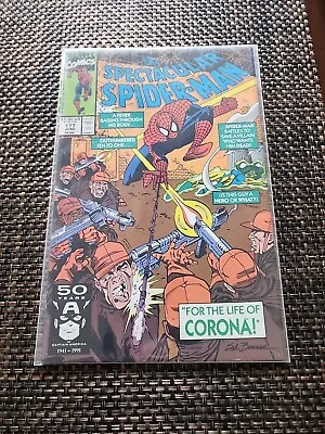 Buy The Spectacular Spider-man #177 / 1st Appearance Of Corona / Marvel Comics 1991 • 1.57£