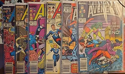 Buy The Avengers #296, 298, 300, 301, 303, And 305 Lot Of 6 Low Grade • 5.55£