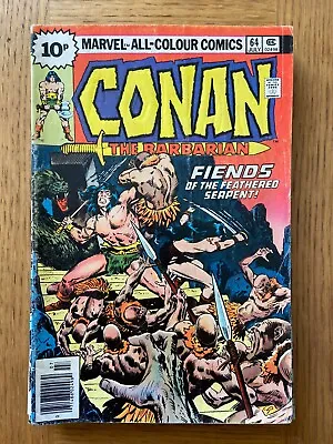 Buy Conan The Barbarian Issue 64 From July 1976 (Bronze Age) - Free Post • 5£