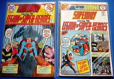 Buy SUPERBOY + LEGION OF SUPER-HEROES 204 208 210 (Supergirl, LSH) 1974-1975 • 31.57£