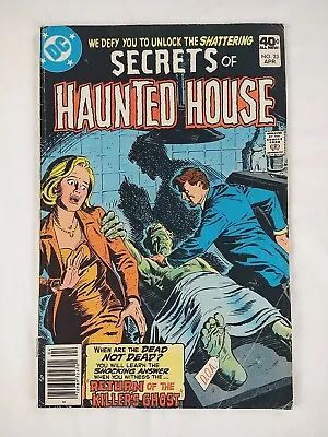 Buy Secrets Of Haunted House #23 Newsstand Bronze Age Horror (1980 DC Comics) • 6.32£