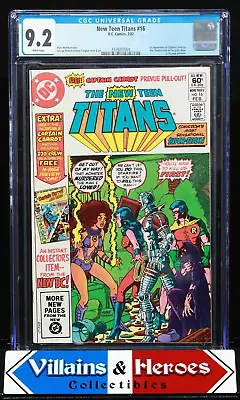 Buy New Teen Titans #16 ~ CGC 9.2 ~ 1st Ap Captain Carrot, By Roy Thomas ~ DC (1982) • 32.02£