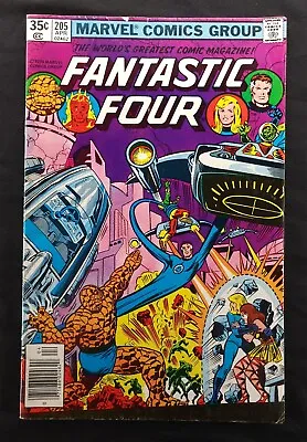 Buy Fantastic Four #205 1st Full Appearance Of Nova Corps (Marvel, Apr 1979) • 80.25£