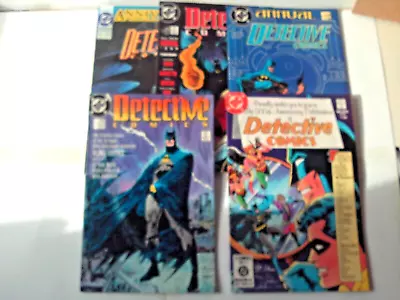 Buy Books, Comics & Magazines, Detective Comics, Giant. 500, 600, 627 + Annuals 1+2 • 37£