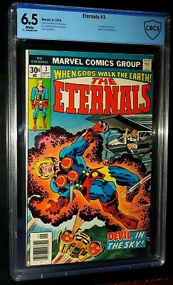 Buy THE ETERNALS CBCS #3 1976 Marvel Comics CBCS 6.5 FN+ White Pages KEY ISSUE 0626 • 64.65£