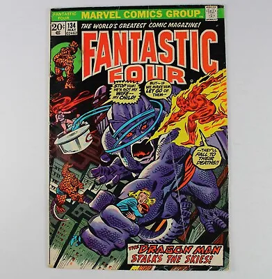 Buy Marvel Fantastic Four Comic 134 FN/VF 20 Cent • 4.74£