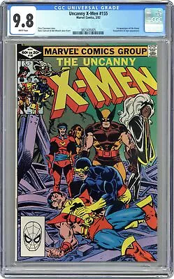 Buy Uncanny X-Men #155D CGC 9.8 1982 3821435005 • 287.83£