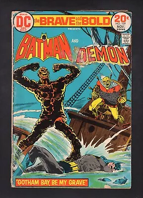 Buy Brave And The Bold #109 First Meeting Of Batman And The Demon DC Comics '73 • 3.16£