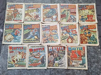 Buy Battle Action Force Comics X15 Job Lot From 1986. • 25£