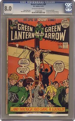Buy Green Lantern #89 CGC 8.0 1972 1219007009 • 83.12£