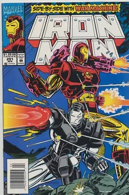 Buy 🦸IRON MAN🦸 Volume 1, Issue 291: Judgment Day - Marvel, April 1993 - Fine- • 5.99£