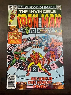 Buy Iron Man #123  Marvel Comics 1979 Fn/vf • 10.24£