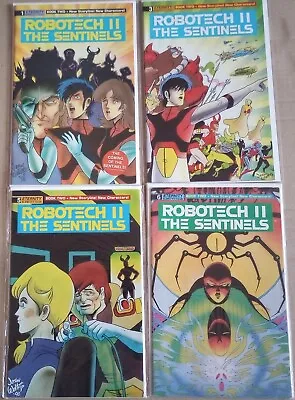 Buy Eternity Comics Robotech II The Sentinels Book Two #1 3 5 6 Lot 1991 Macross • 27.94£