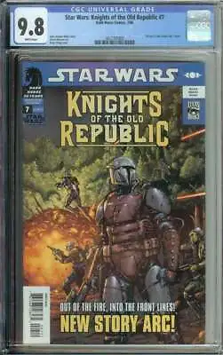 Buy Star Wars: Knights Of The Old Republic #7 CGC 9.8 1st App Rohlan Dyre • 69.57£