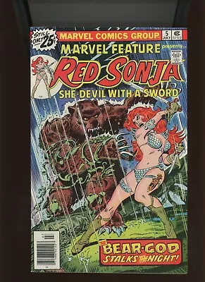 Buy (1976) Marvel Feature #5: BRONZE AGE! PRESENTS..RED SONJA! (6.0) • 3.78£