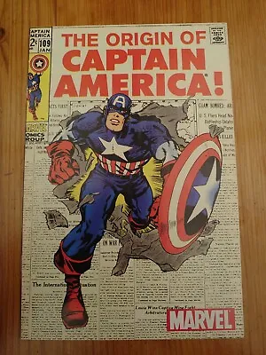 Buy Captain America #109 (2002) Reprint Rare Marvel Comics  • 19.99£