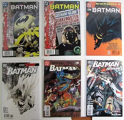 Buy Batman Lot Of 6 #553 Newsstand,554,555,689,Annual 20,27 DC (1998) Comics • 13.91£