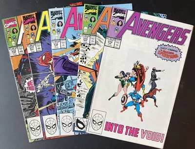 Buy Avengers #314 #315 #316 #317 #318 Complete Spider-Man Vs Nebula Arc! John Byrne! • 7.94£