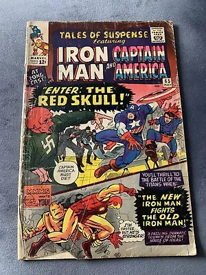 Buy Tales Of Suspense 65, 1st Silver Age Appearance Red Skull • 45£