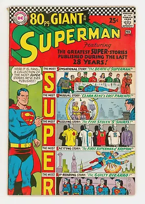 Buy Superman #193 VFN 8.0 Giant 80 Page - Death Of Superman • 28.95£