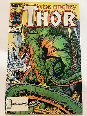 Buy The Mighty Thor #341 RARE Clark Kent/Lois Lane Appearance MARVEL 1983 Key NM/VF • 8.03£