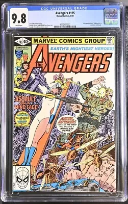 Buy Avengers #195 Cgc 9.8 1st Taskmaster Ant-man Wasp George Perez White Pages 1022 • 142.48£