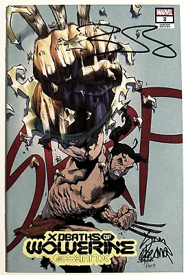 Buy X Deaths Of Wolverine #2 NM+ (2022) Double Signed🔥Benjamin Percy & Ryan Stegman • 39.51£