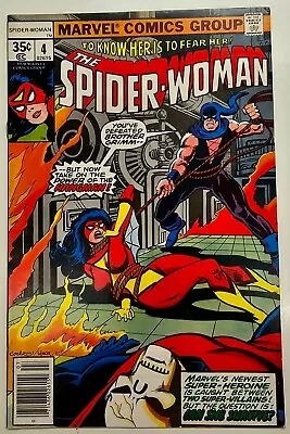 Buy Bronze Age Marvel Comics Spider-Woman Key Issue 4 High Grade VF/NM • 0.99£