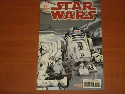 Buy Marvel Comics: STAR WARS #36 November 2017  Scar Squadron, R2-D2, C-3PO • 4.99£