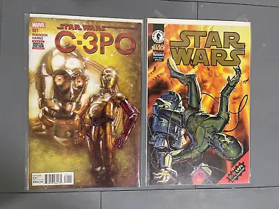 Buy Star Wars - C-3PO * Comic LOT Of 2 * Kenner - KB Toys Special • 7.97£