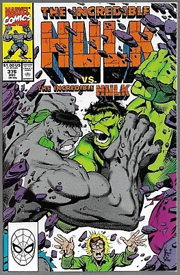 Buy Incredible Hulk #376      Green Vs Gray 1990 NM • 20.11£