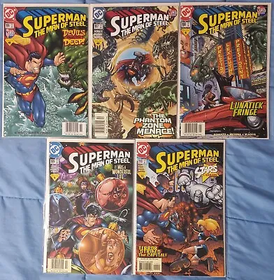 Buy Superman The Man Of Steel (1991) #106,107,108,109,110 NM • 7.91£