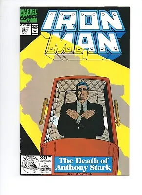 Buy Iron-man #284 (09/92) Vf+ 8.5 Jim Rhodes Returns As Iron-man • 5.60£