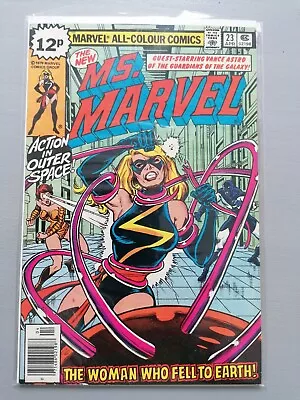 Buy Ms. Marvel #23 (Marvel 1979) VOL 1  Bronze Age ISSUE. LAST ISSUE  • 14£