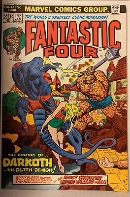 Buy Fantastic Four #142 (Marvel) Mid Grade- Early Dr Doom Appearance- Xx Boarded  • 7.10£