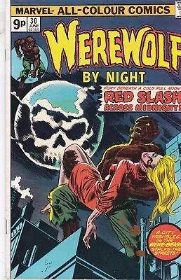 Buy Marvel Comics Werewolf By Night Vol. 1 #30 June 1975 Fast P&p Same Day Dispatch • 24.99£