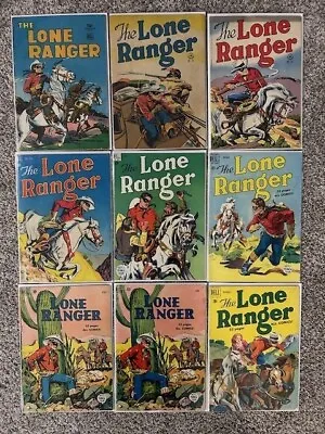 Buy Lone Ranger Lot - Four Color Comics 82, 151, 167; Lone Ranger  4, 10, 19, 22, 29 • 118.26£