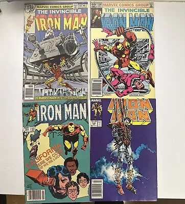 Buy Invincible Iron Man Comic Lot 4 Marvel #116 Count Nefaria 168 184 232 Stark Wars • 9.13£