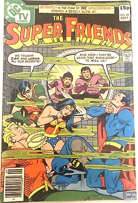 Buy Super Friends # 24.  1st Series. Sept. 1979. Vg/fn 5.0. Romona Fradon-cover. • 6.99£