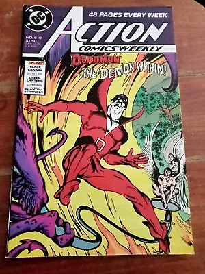 Buy Action Comics Weekly #610 1988 Starring Superman Green Lantern 48 Pages • 1.10£